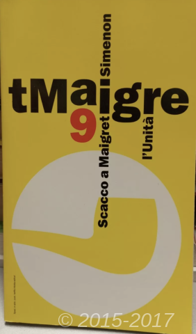 Copertina di Scacco a Maigret 
